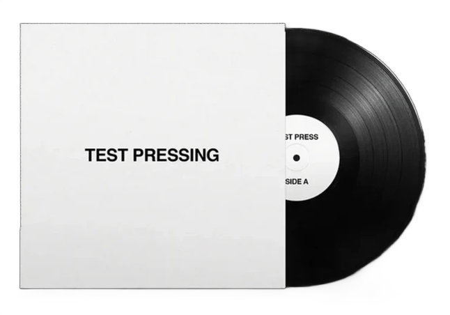 Dirty Old Power Signed Test Press